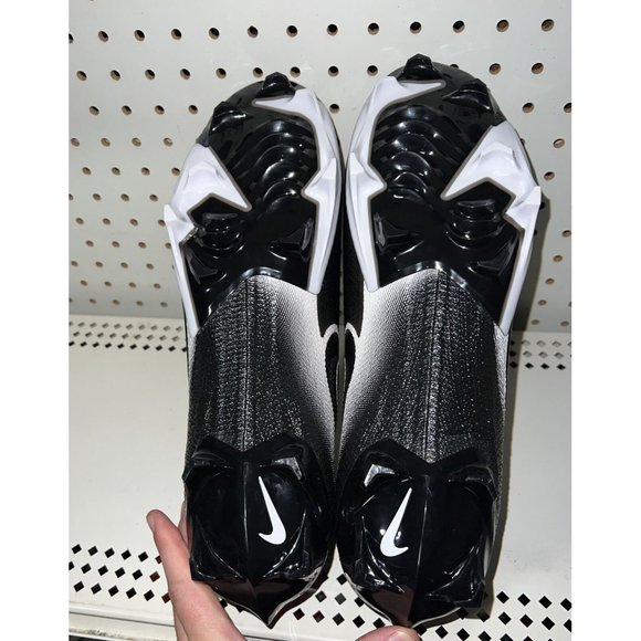 Nike Vapor Edge Elite 360 Mens Football Cleats Size 14.5 Black White CV6282-009 main image 7